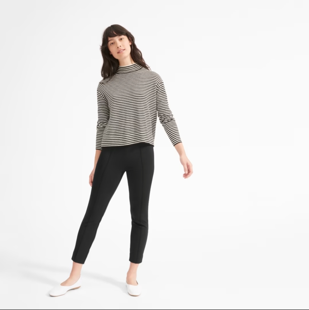 Everlane Stretch Ponte Crop Pant